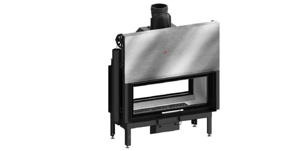 Hitze Ardente DUO 105x43.DGS takkasydän